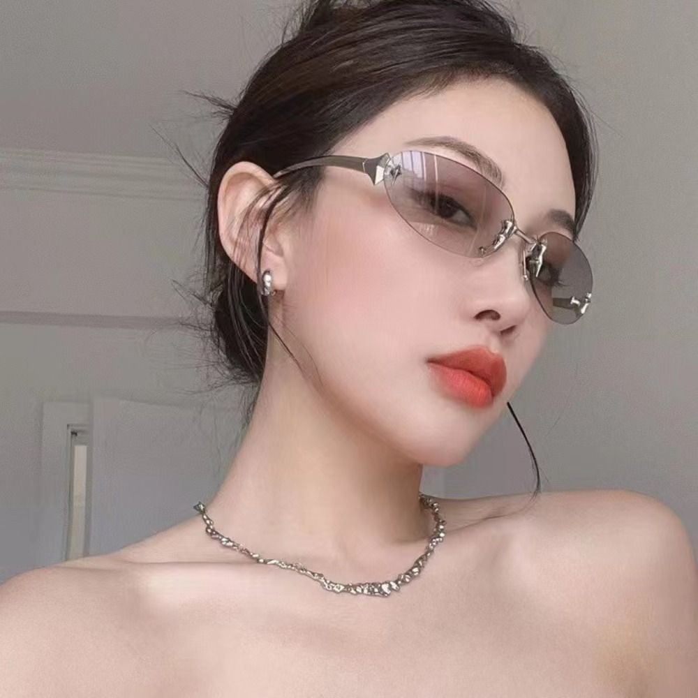 Vintage Fashion Trends - Lunettes de soleil sans cadre Style