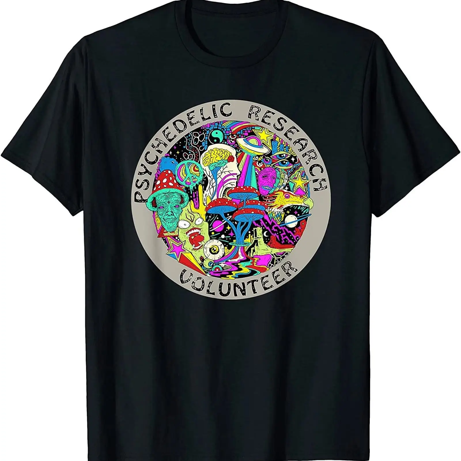 Vintage Fashion Research - NOUVEAU T-shirt vintage délavé motif champignons