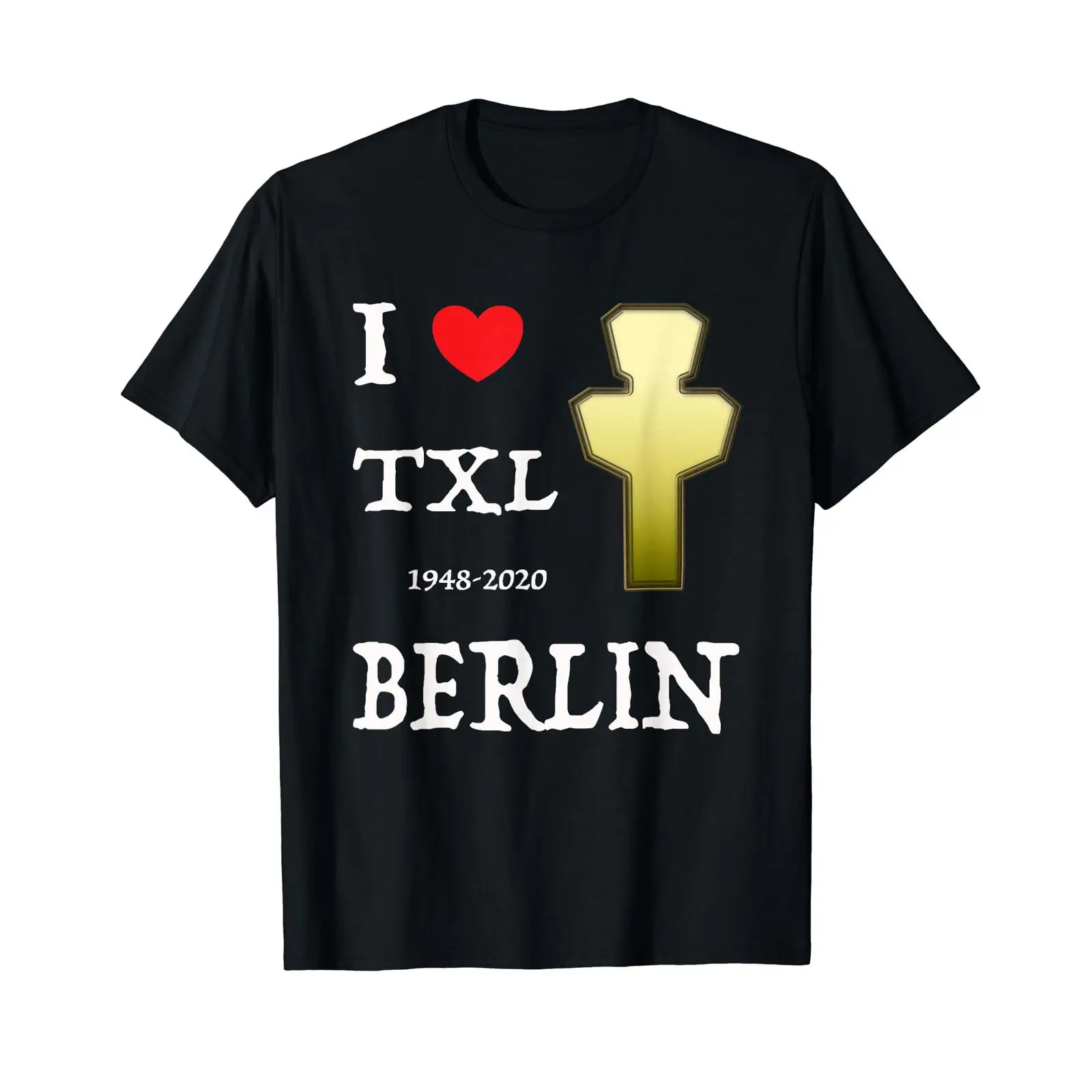Vintage Fashion Berlin - T-shirt vintage lavé pour homme, souvenir