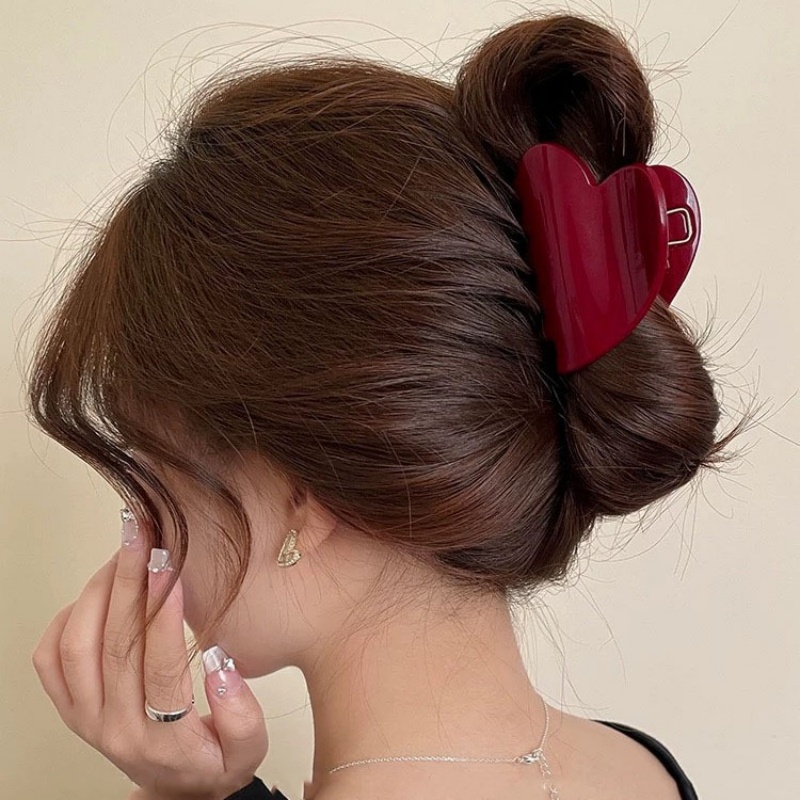 Vintage Fashion Bloggers - Pinces à cheveux rouges Vintage en