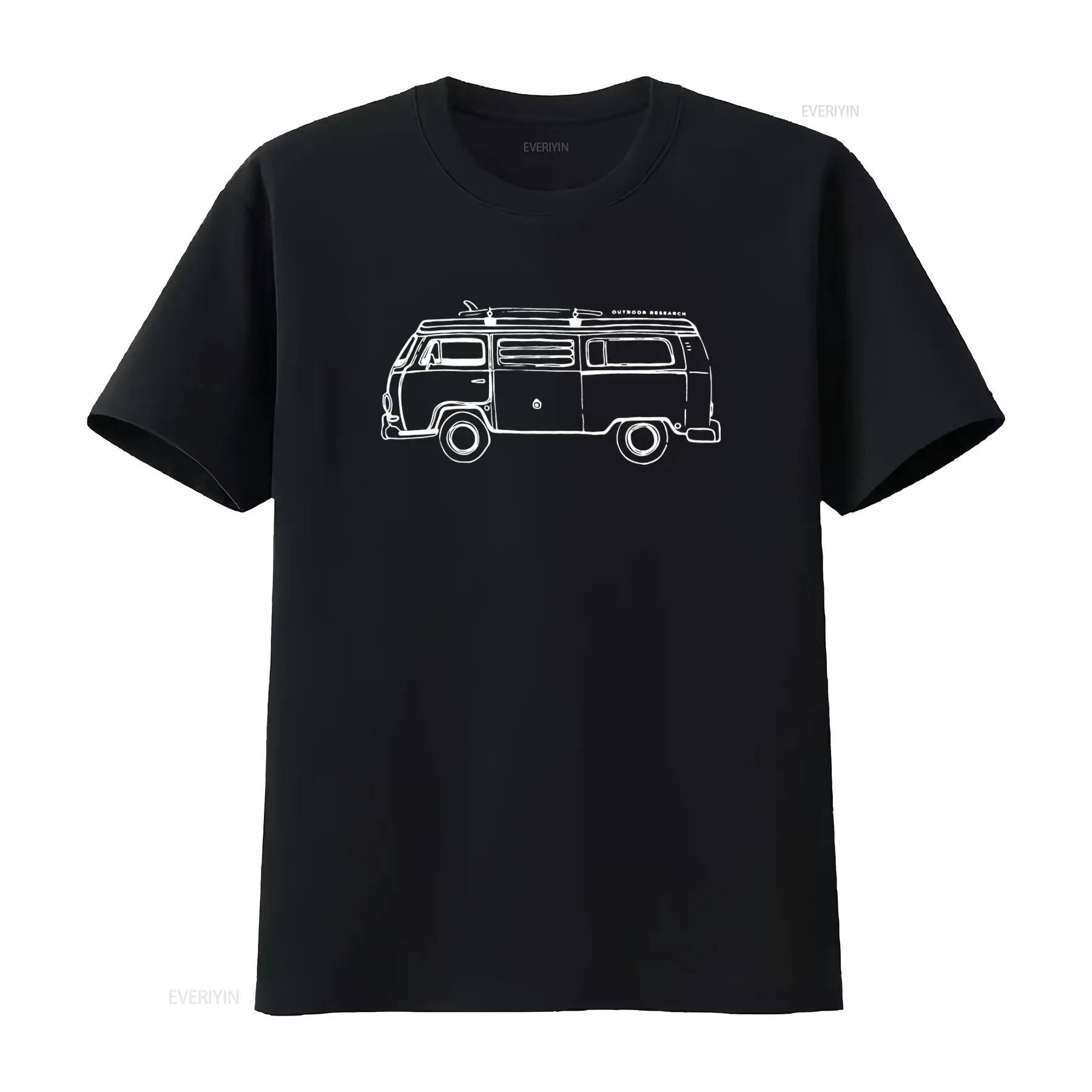 Vintage Fashion Research - T-shirt Outdoor Research Retro Van pour