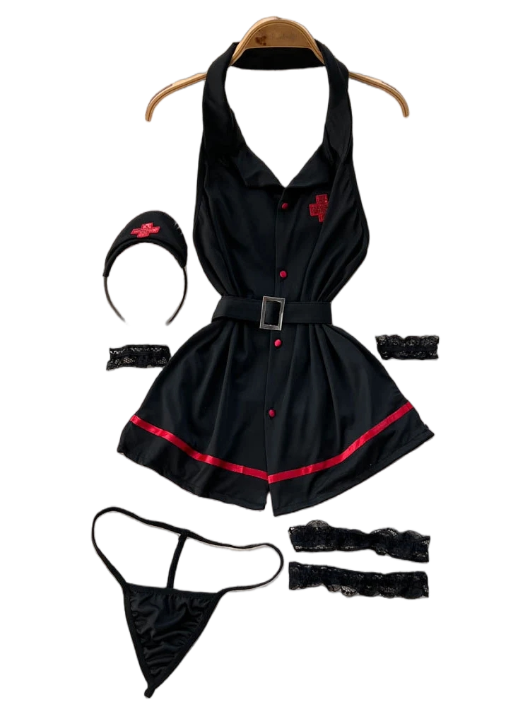 Vintage Fashion - Ensemble de lingerie sexy pour femme,