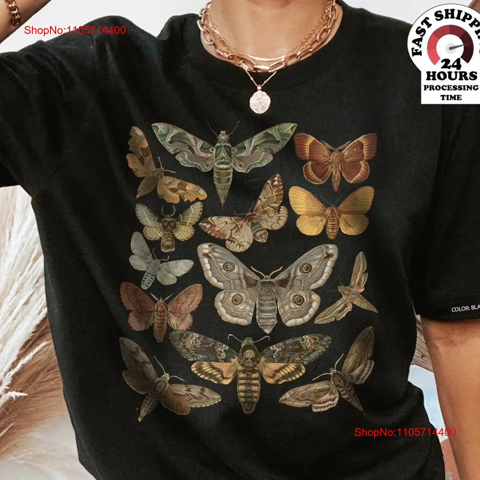 Vintage Fashion Bug - T-shirt motif moustique, esthétique insecte, Cottagecore,