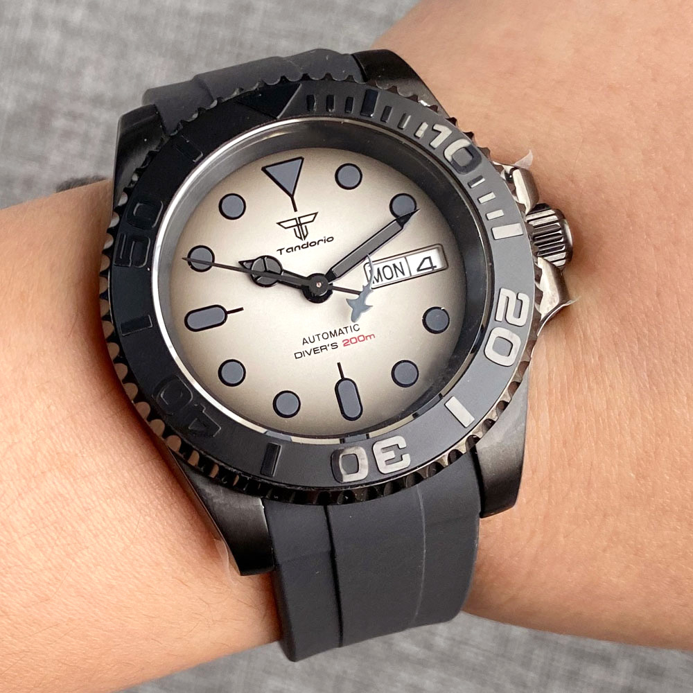Vintage Fashion Week - Tandorio-Montre de plongée automatique étanche pour
