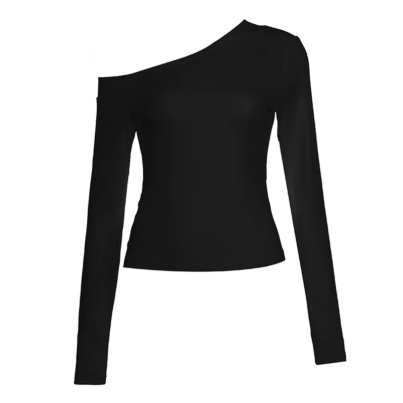 Vintage Fashion - T-shirt plissé vintage Y2K pour femme,