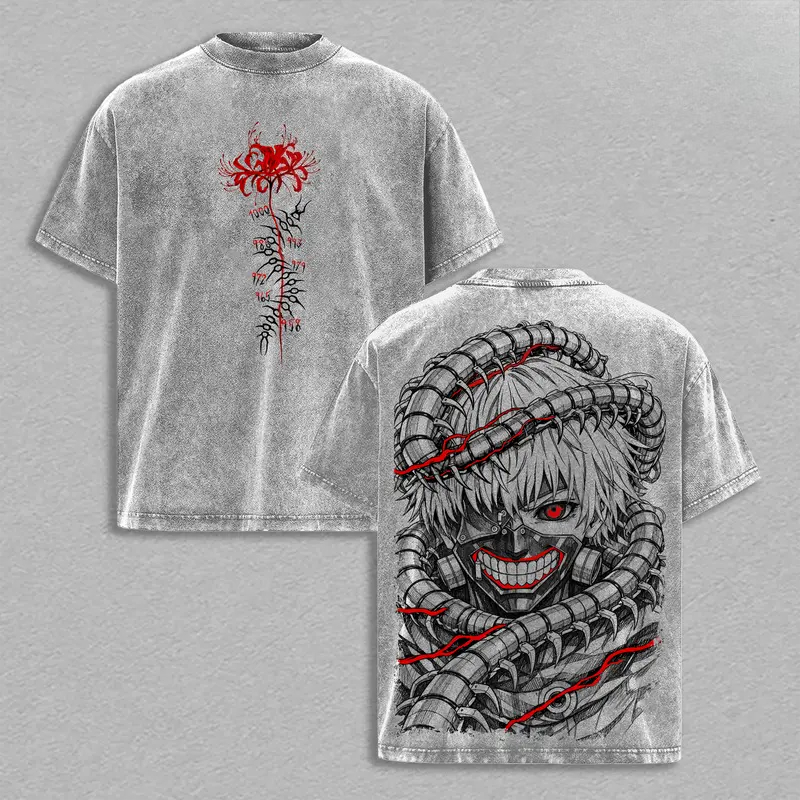 Vintage Ken Fashion - T-shirt rétro Manga Kaneki Ken Tokyo