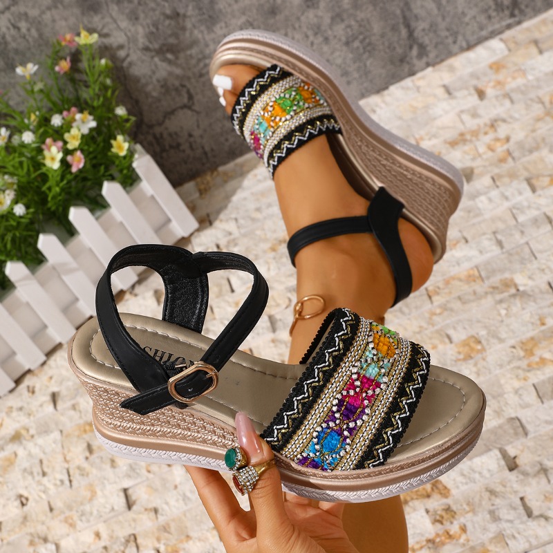 Sandales d'été pour femmes à t - Vintage Fashion Female avis et prix