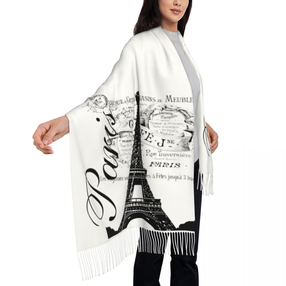 Écharpe Tour Eiffel pour Homme - Vintage Fashion Paris avis et prix
