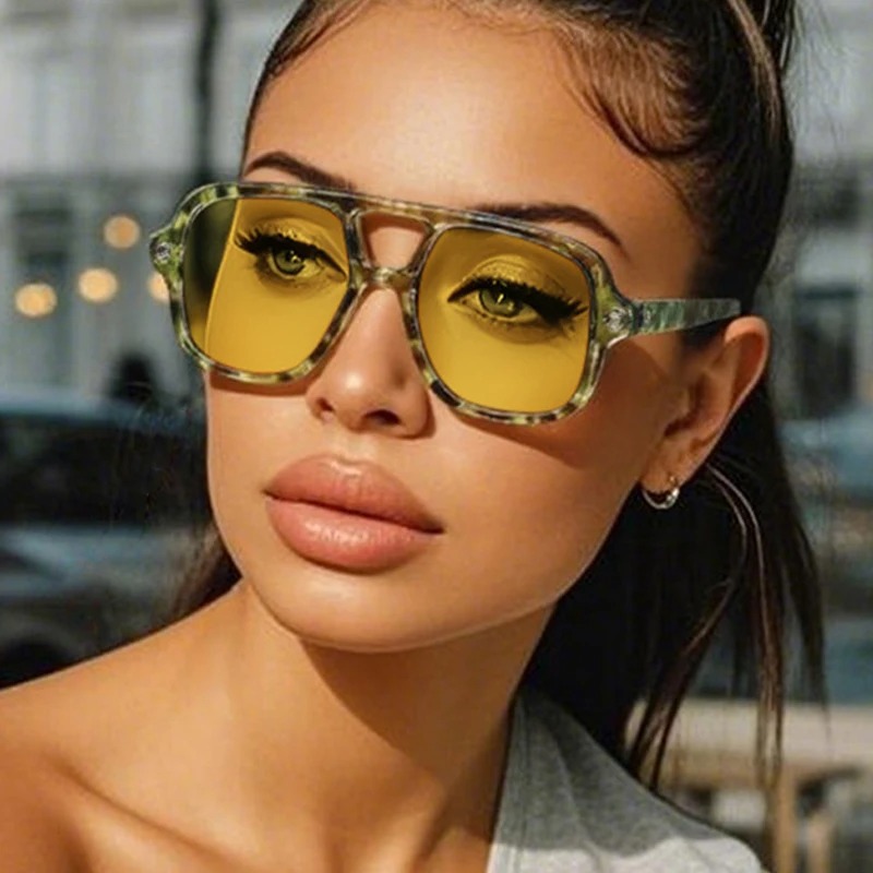 Lunettes de soleil carrées ten - Vintage Fashion Trends avis et prix