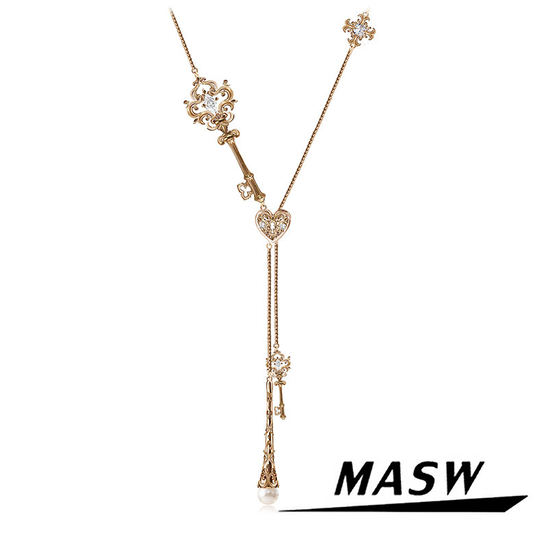 MASW Collier Clé Vintage au De - Vintage Fashion Trends 2026 avis et prix