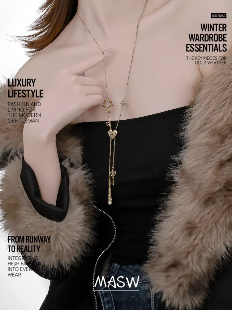 MASW Collier Clé Vintage au De - Vintage Fashion Trends 2026 avis et prix