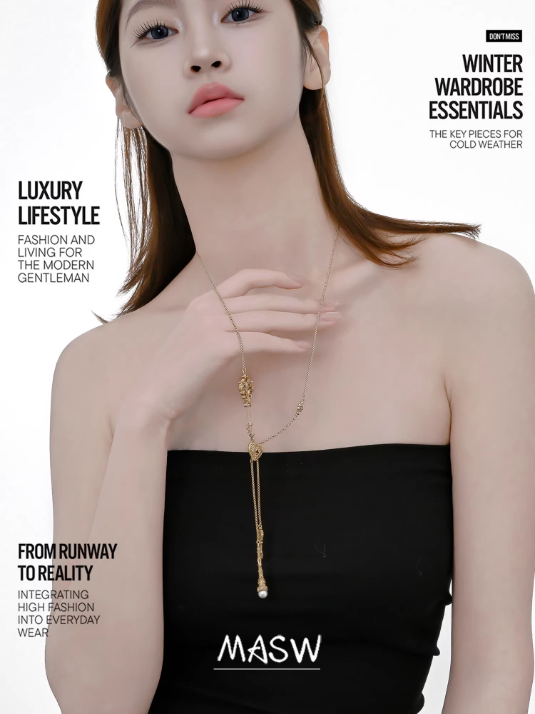MASW Collier Clé Vintage au De - Vintage Fashion Trends 2026 avis et prix