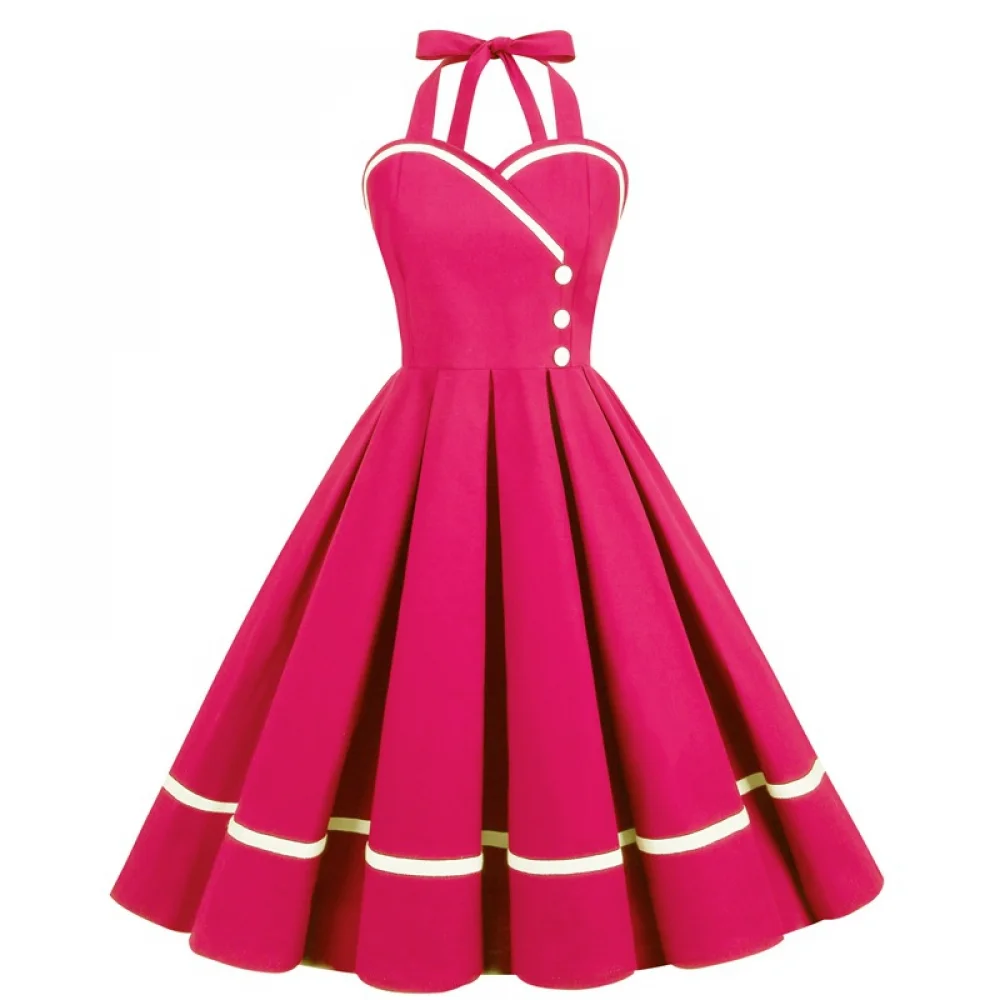Halloween 50s 60s 80s robe rét - Vintage Fashion Female avis et prix