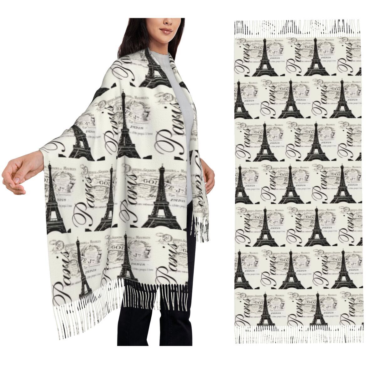 Vintage Tour Eiffel romantique - Vintage Fashion Paris avis et prix
