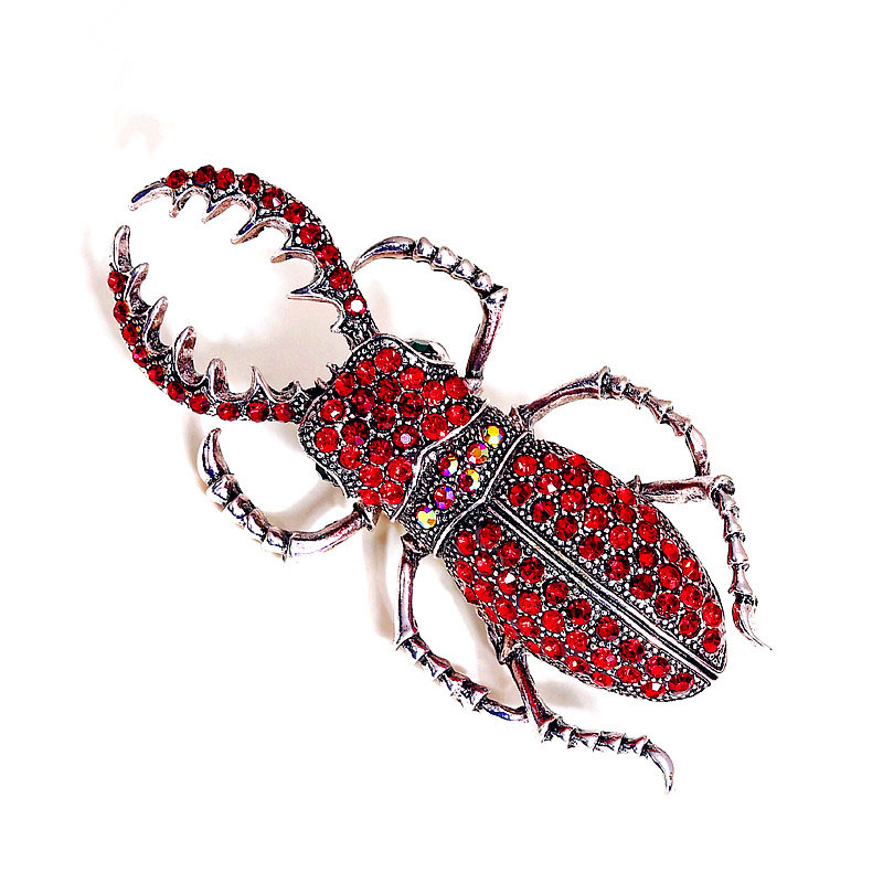 Broche en émail coléoptères ha - Vintage Fashion Bug avis et prix