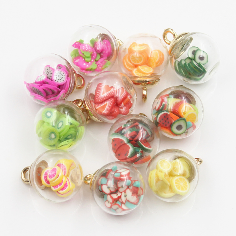 10 pièces breloques fruits fle - Vintage Fashion Finds avis et prix