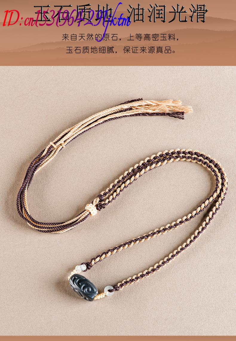 Collier pendentif en jade Heti - Vintage Fashion avis et prix