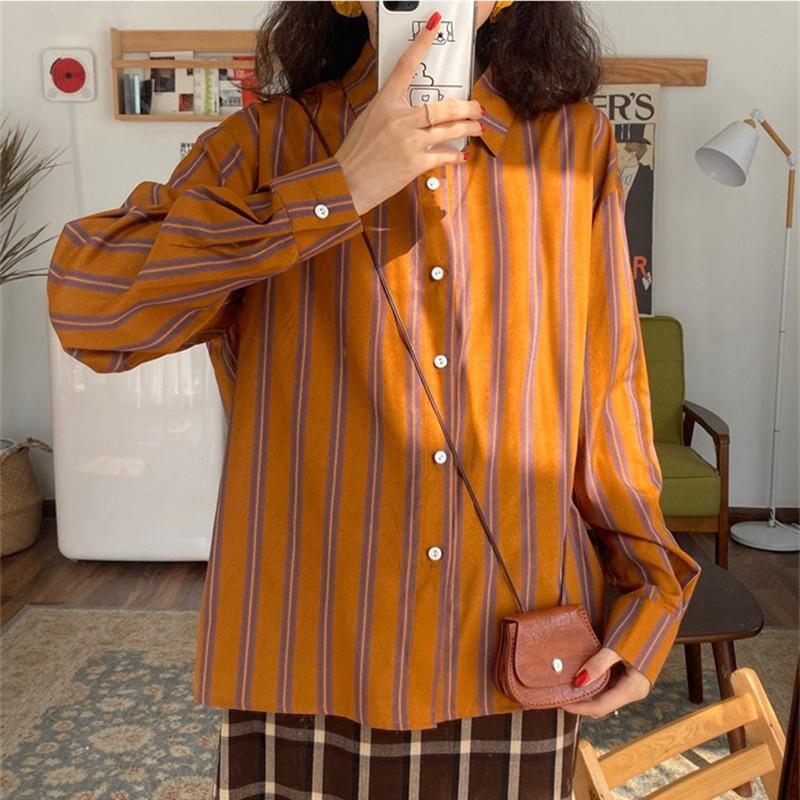 Chemisier décontracté à rayure - Vintage Fashion Trends avis et prix