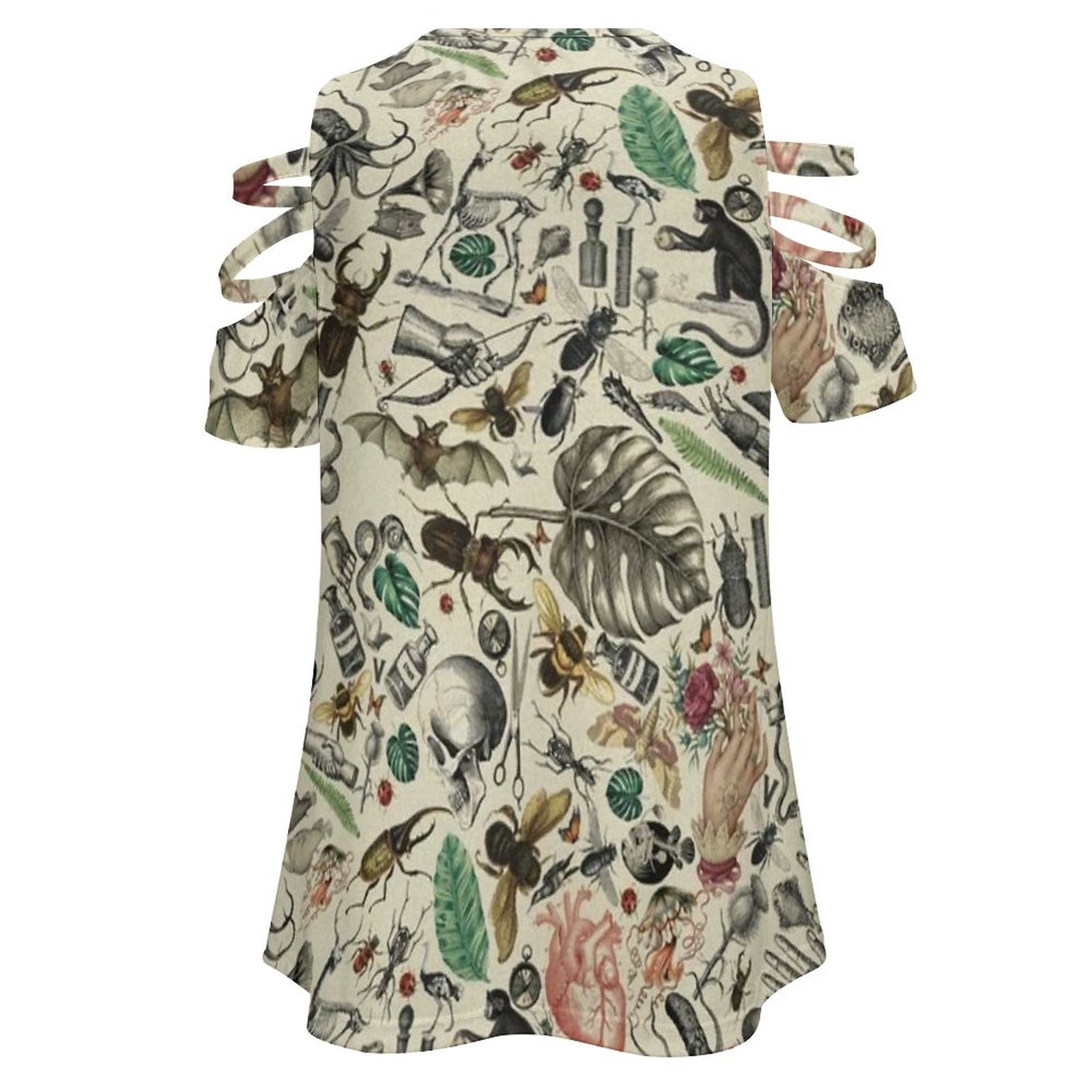 Haut zippé à manches courtes p - Vintage Fashion Bug avis et prix