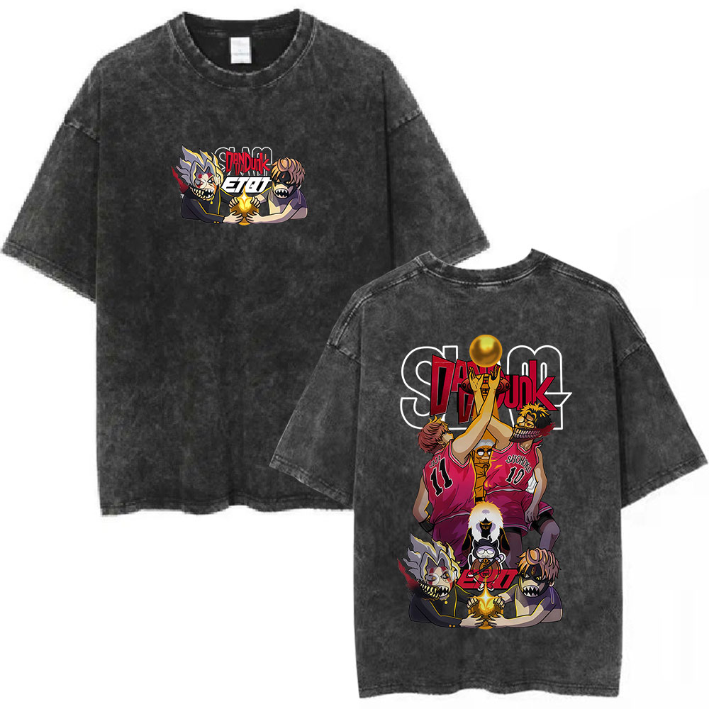 T-shirt vintage délavé Anime D - Vintage Ken Fashion avis et prix