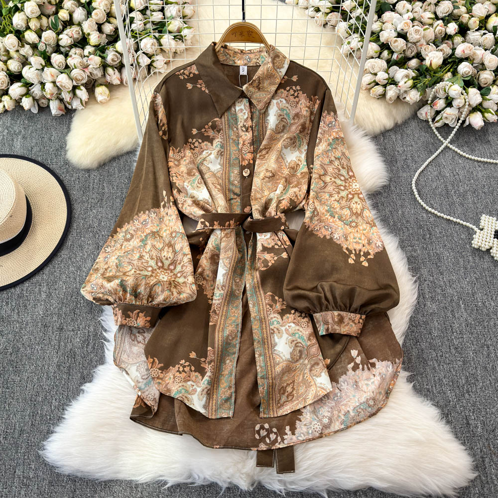Chemise mi-longue vintage à ma - Vintage Fashion Trends avis et prix