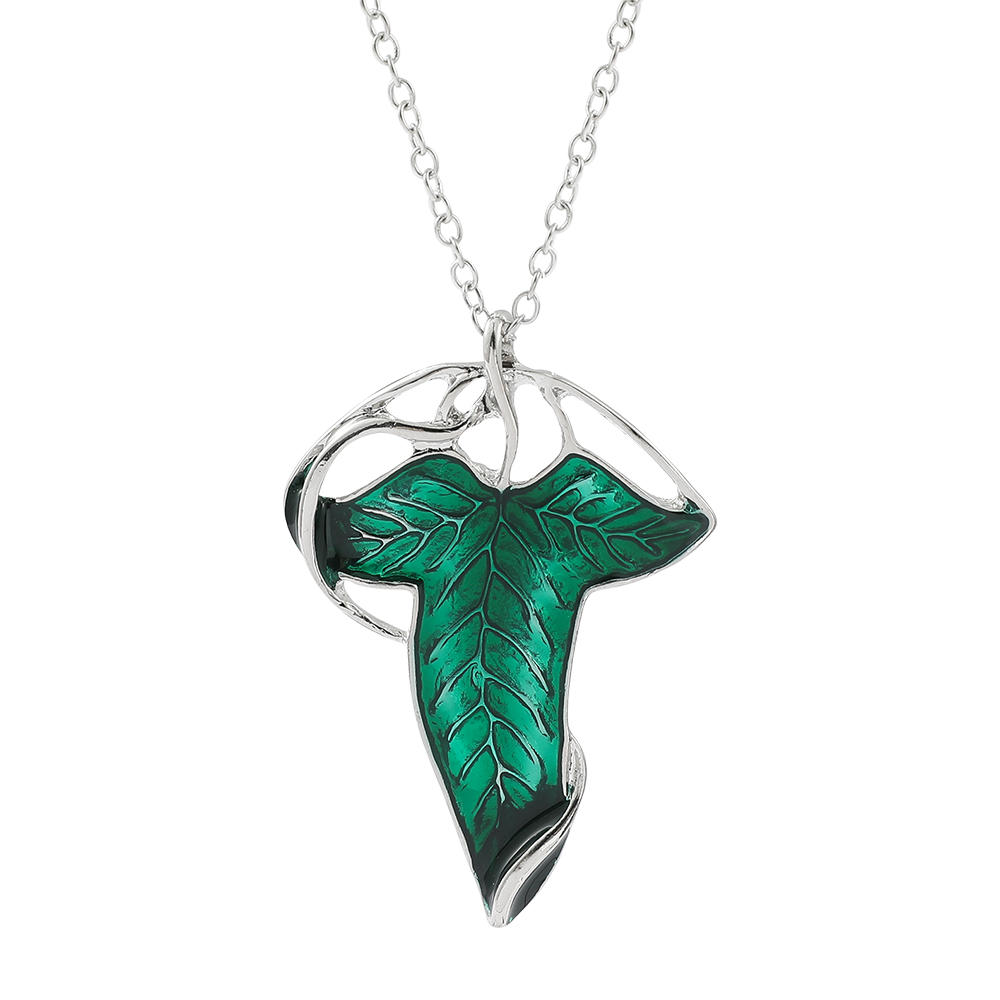 Collier pendentif feuille vert - Vintage Fashion Nova avis et prix