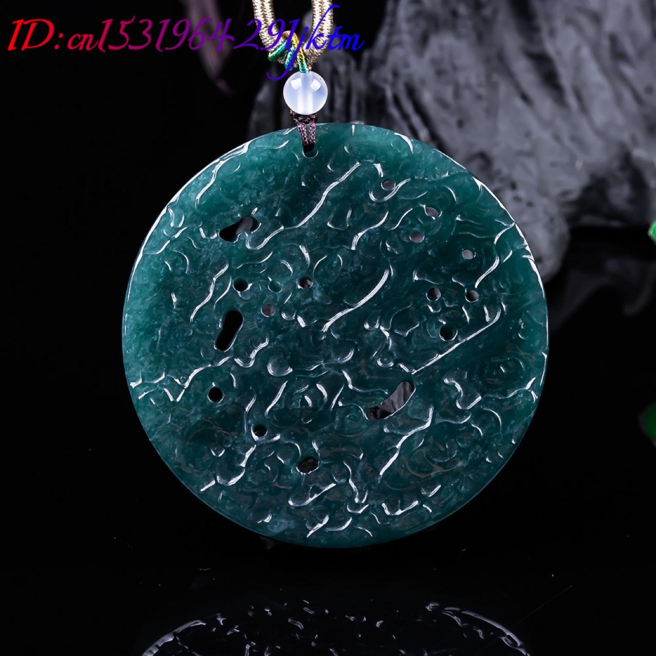 Pendentif Dragon en Jadeite Bi - Vintage Fashion avis et prix