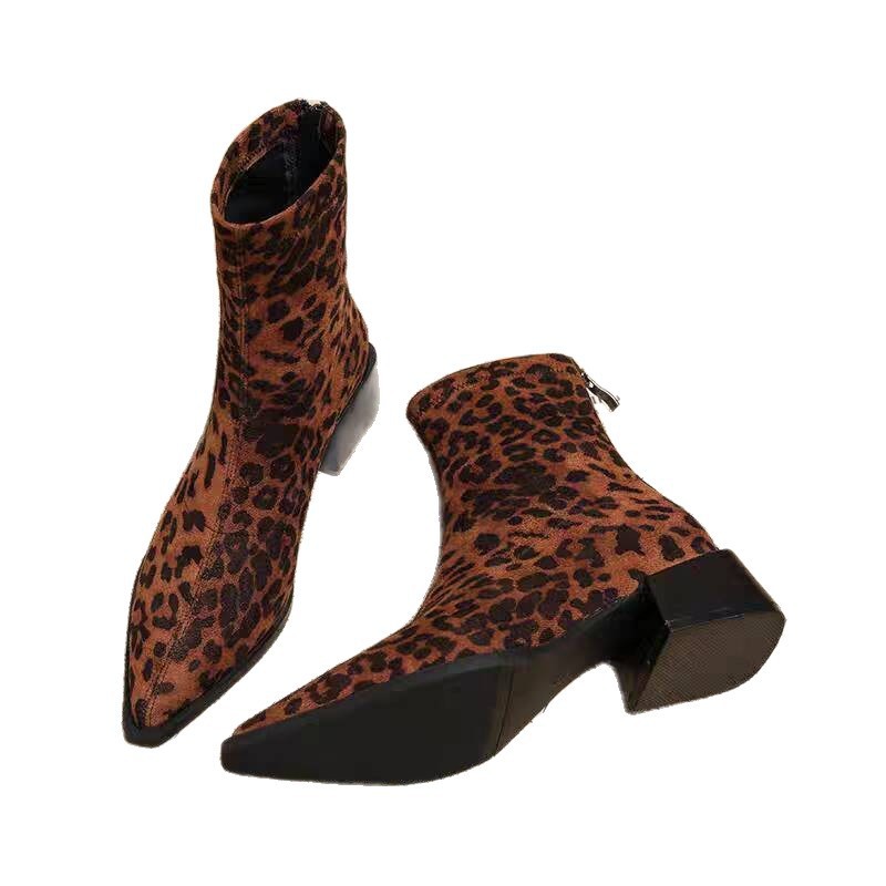 Nouvelles bottines modernes à  - Vintage Fashion Female avis et prix