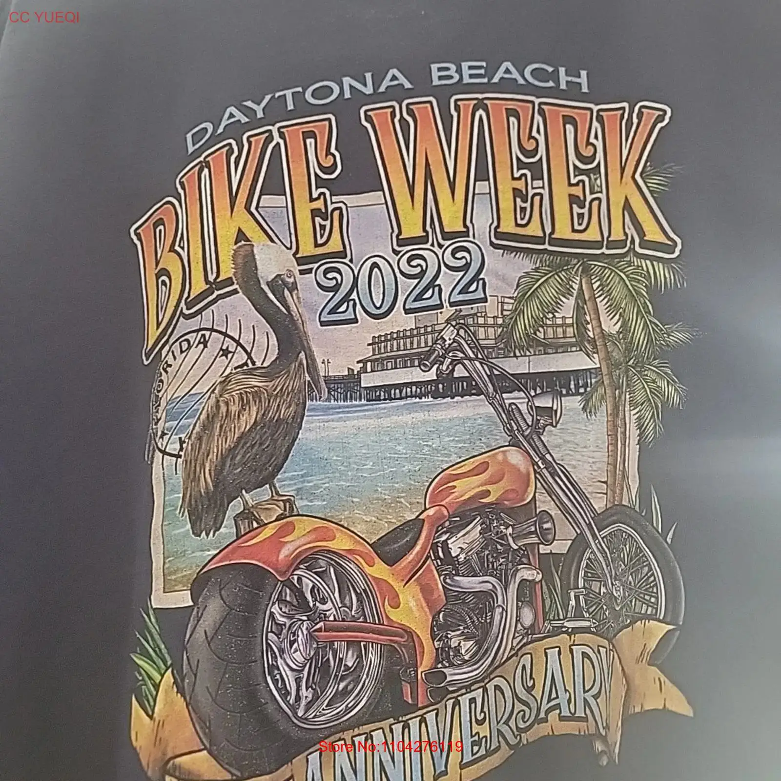 T-shirt vintage 2022 Daytona B - Vintage Fashion Week avis et prix