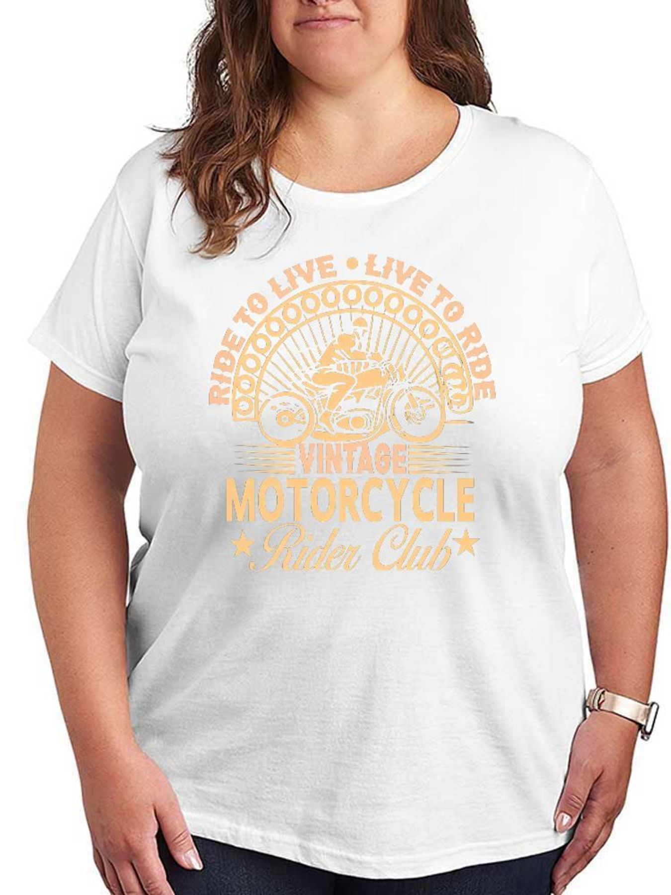 T-shirt graphique Vintage Moto - Vintage Fashion Club avis et prix
