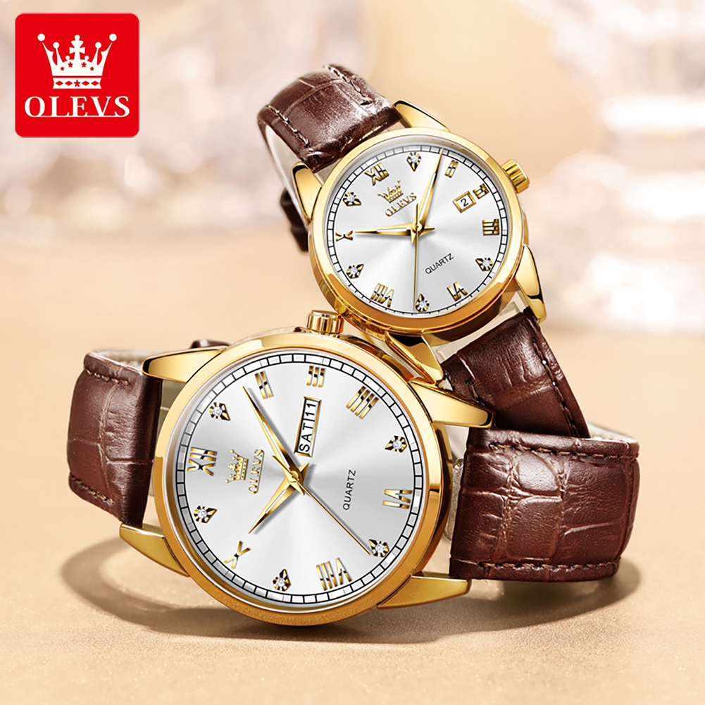 Montres de couple OLEVS, style - Vintage Fashion Week avis et prix