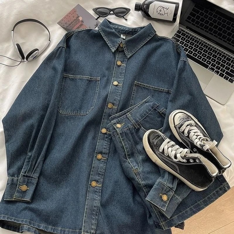 Ensemble jupe en jean Y2K : ve - Vintage Fashion avis et prix