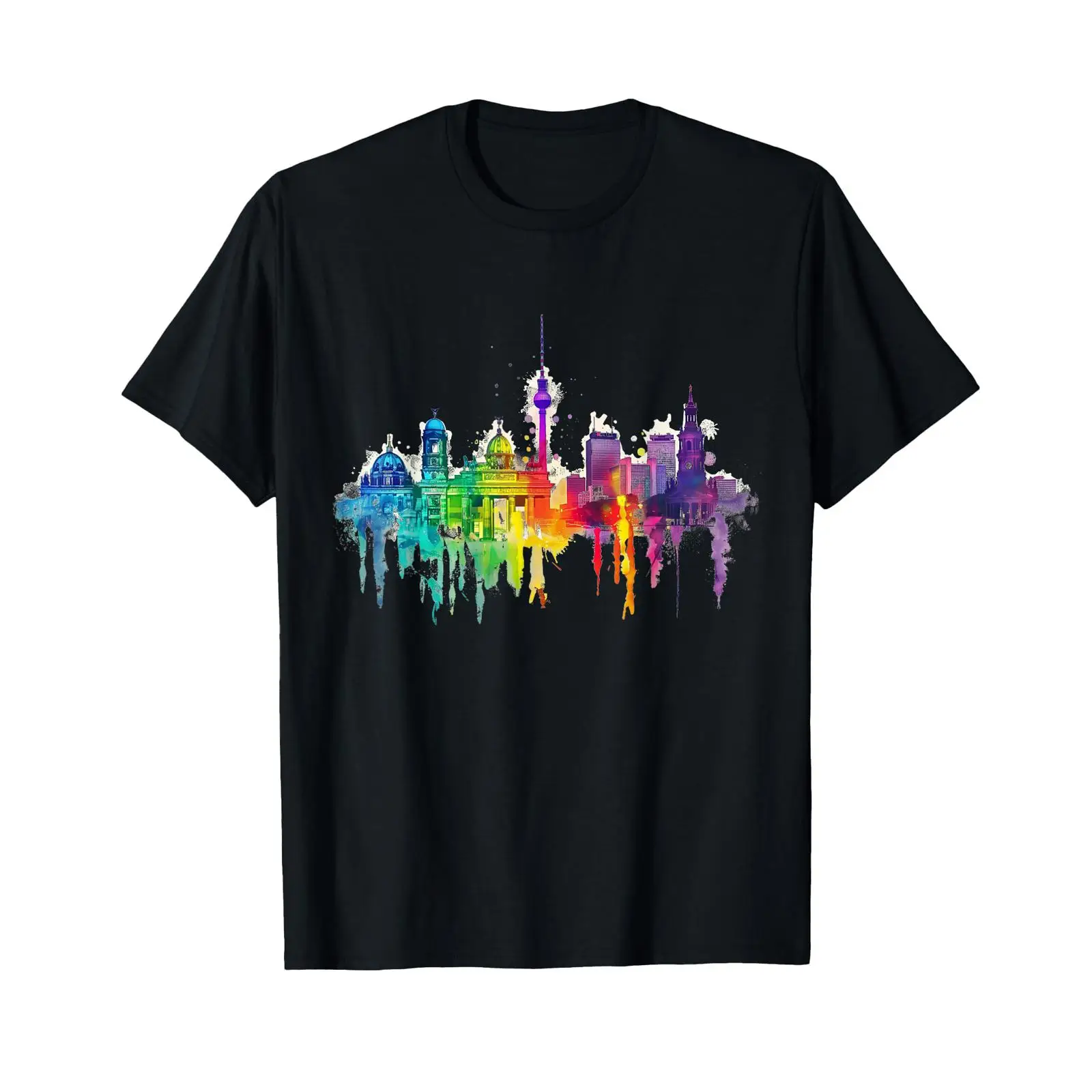 T-shirt unisexe noir vintage d - Vintage Fashion Berlin avis et prix