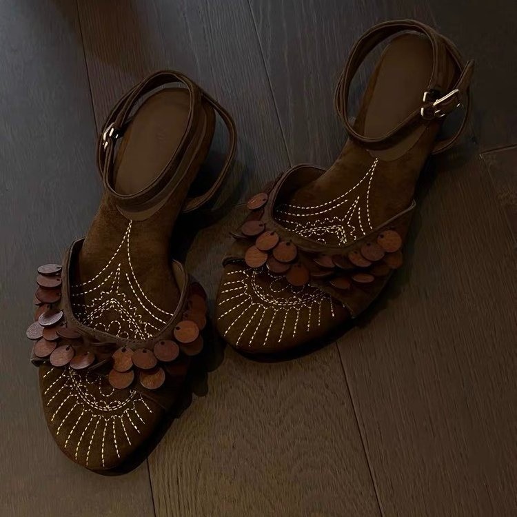 Nouvelles sandales d'été pour  - Vintage Fashion Female avis et prix