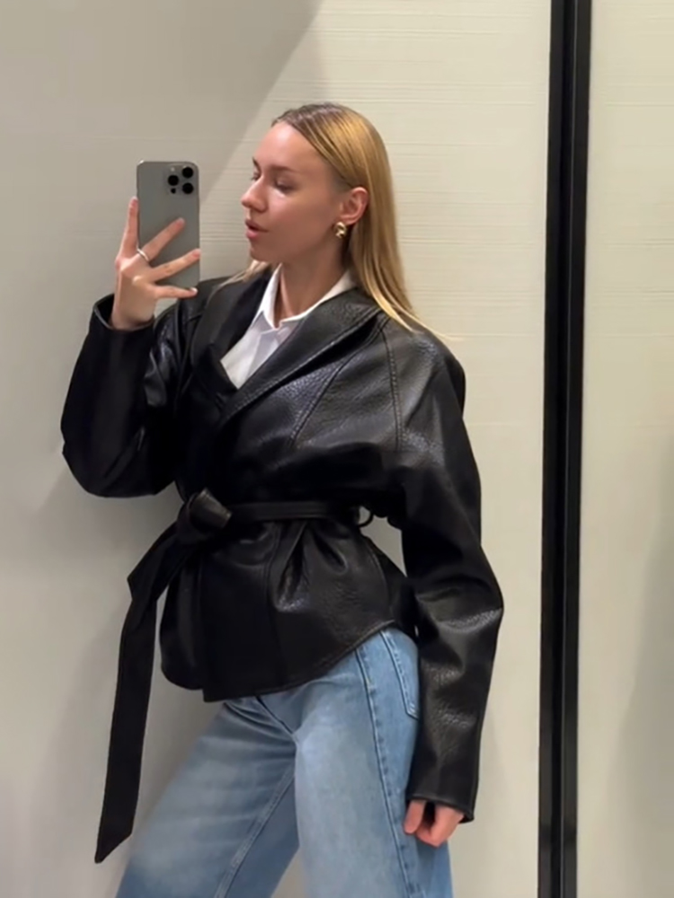 Veste chic pour femme en simil - Vintage Fashion Club avis et prix