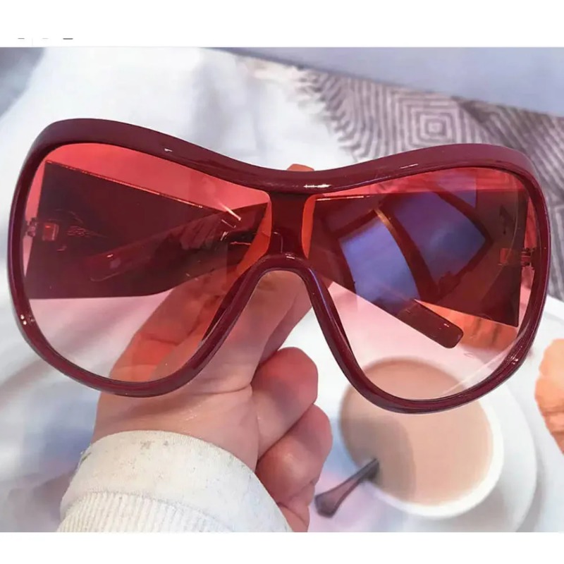 Lunettes de soleil oversize Y2 - Vintage Fashion Female avis et prix