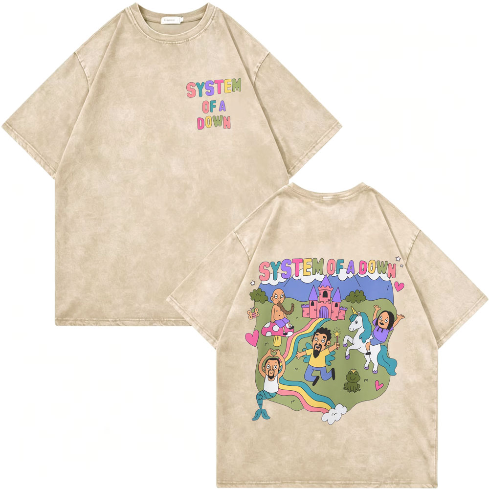 T-shirts vintage délavés Syste - Vintage Fashion Trends 2026 avis et prix