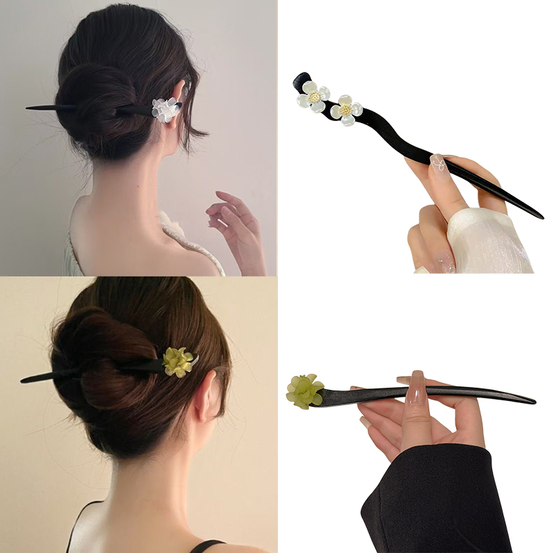 Bâtons de cheveux en bois de S - Vintage Fashion Nova avis et prix