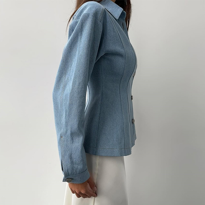 Chemise en jean vintage cintré - Vintage Fashion avis et prix