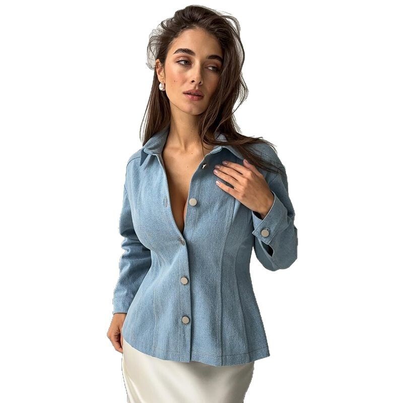 Chemise en jean vintage cintré - Vintage Fashion avis et prix