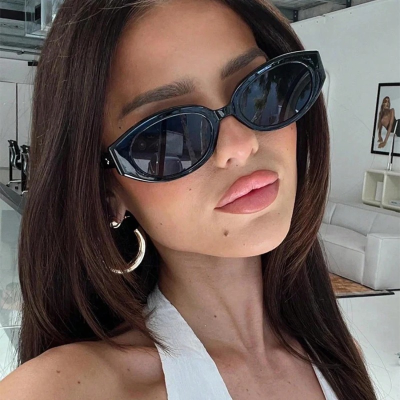 Lunettes de soleil œil de chat - Vintage Fashion Female avis et prix