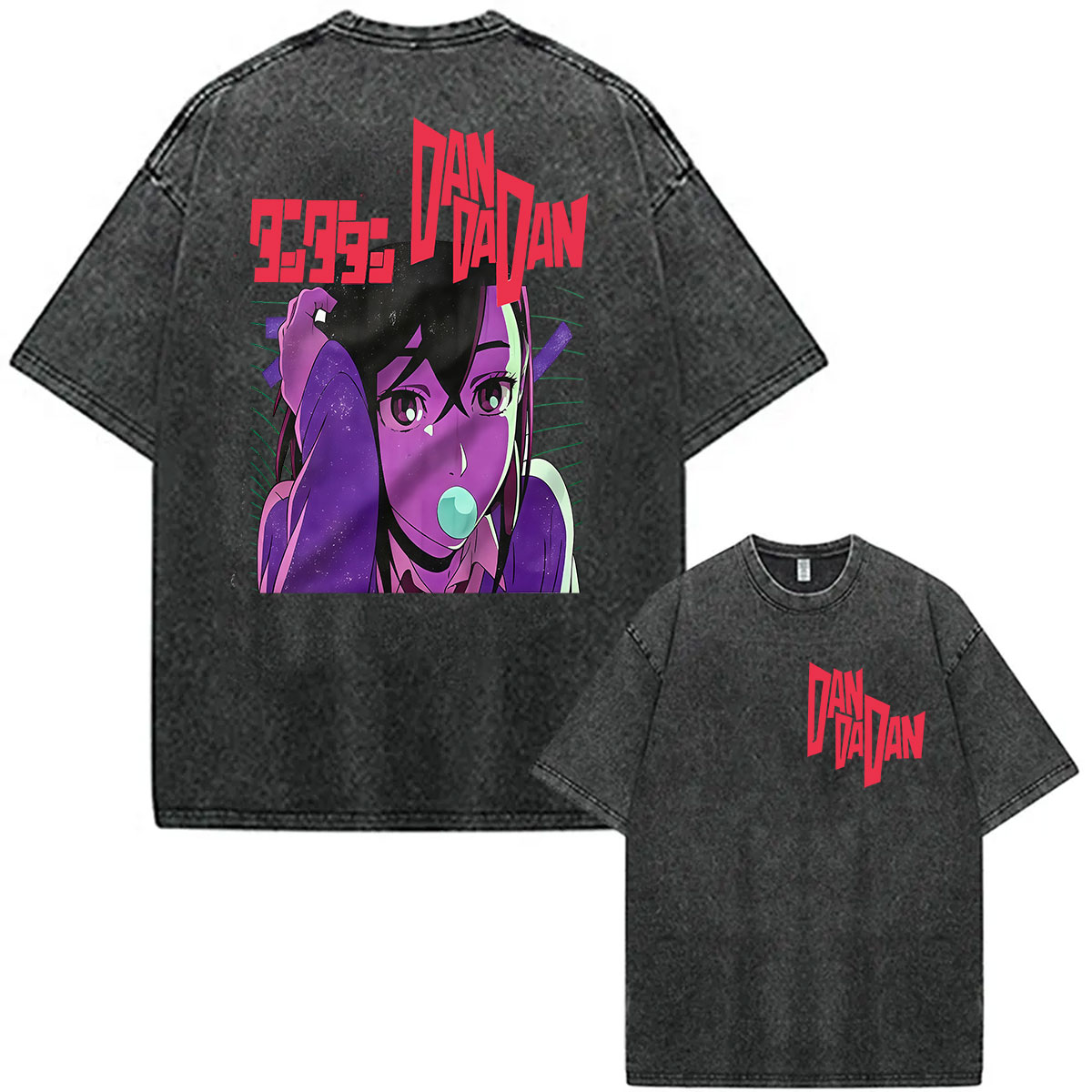 T-shirt vintage délavé Anime D - Vintage Ken Fashion avis et prix