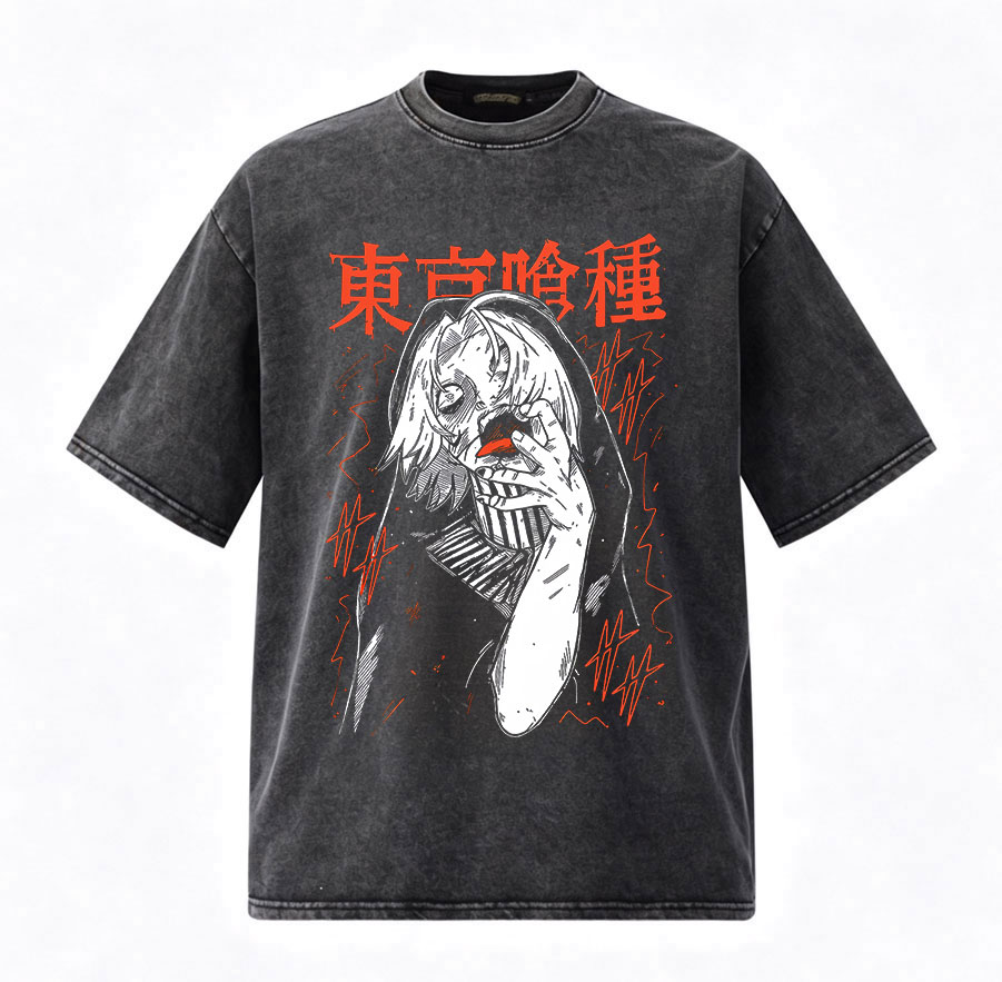 T-shirts vintage délavés Anime - Vintage Ken Fashion avis et prix