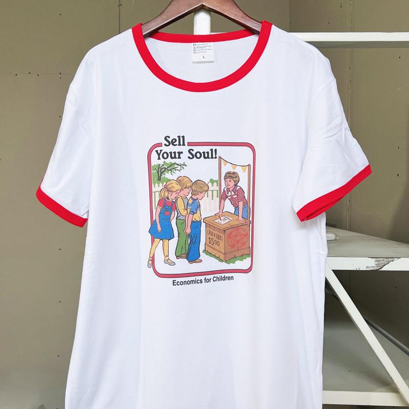 T-shirt unisexe de recherche p - Vintage Fashion Research avis et prix