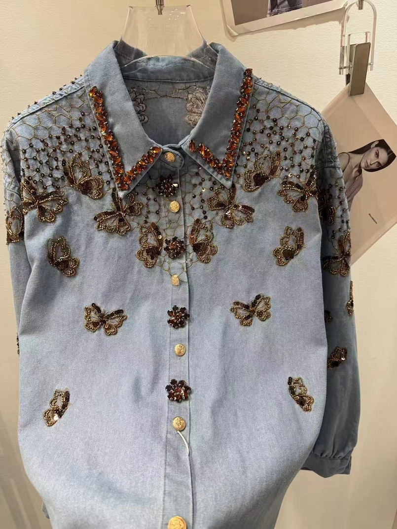 Veste en jean de style luxueux - Vintage Fashion Trends 2026 avis et prix