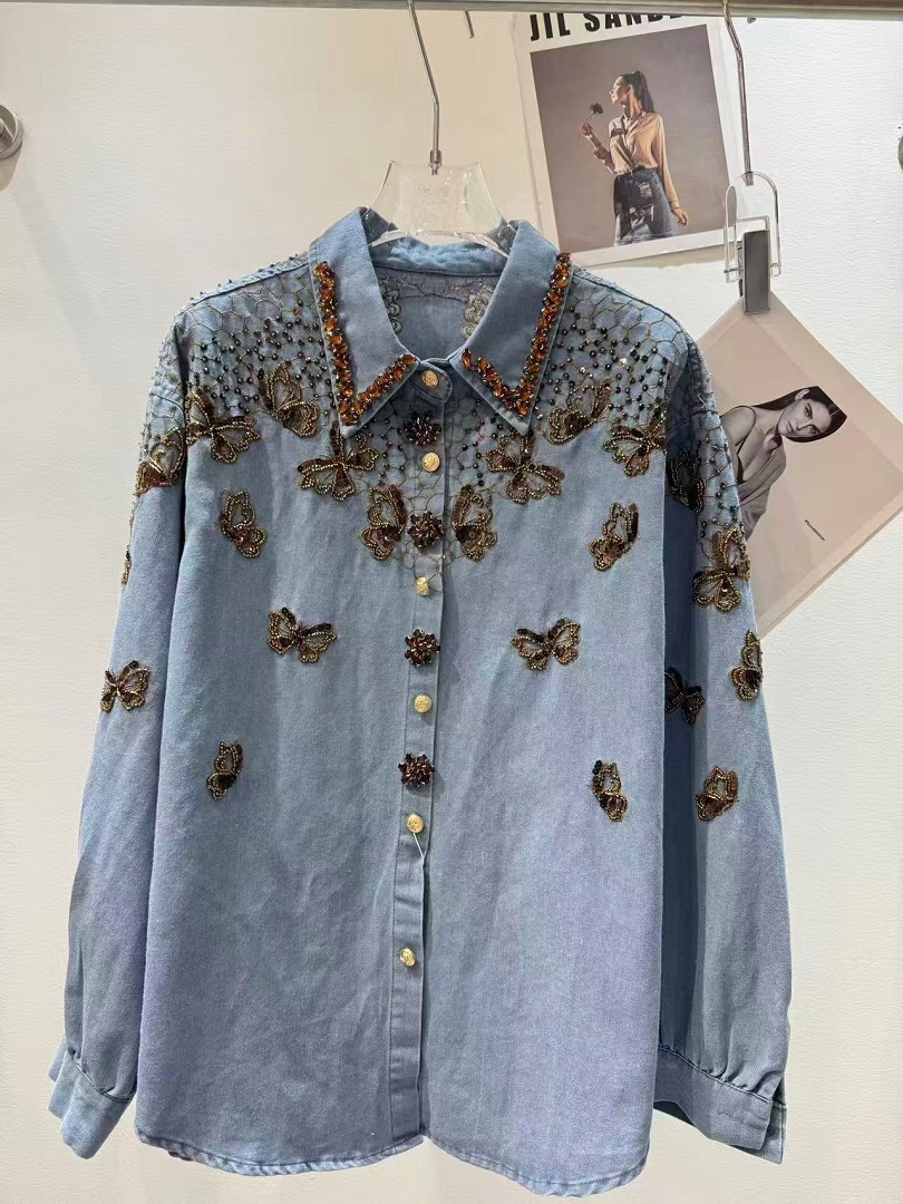 Veste en jean de style luxueux - Vintage Fashion Trends 2026 avis et prix