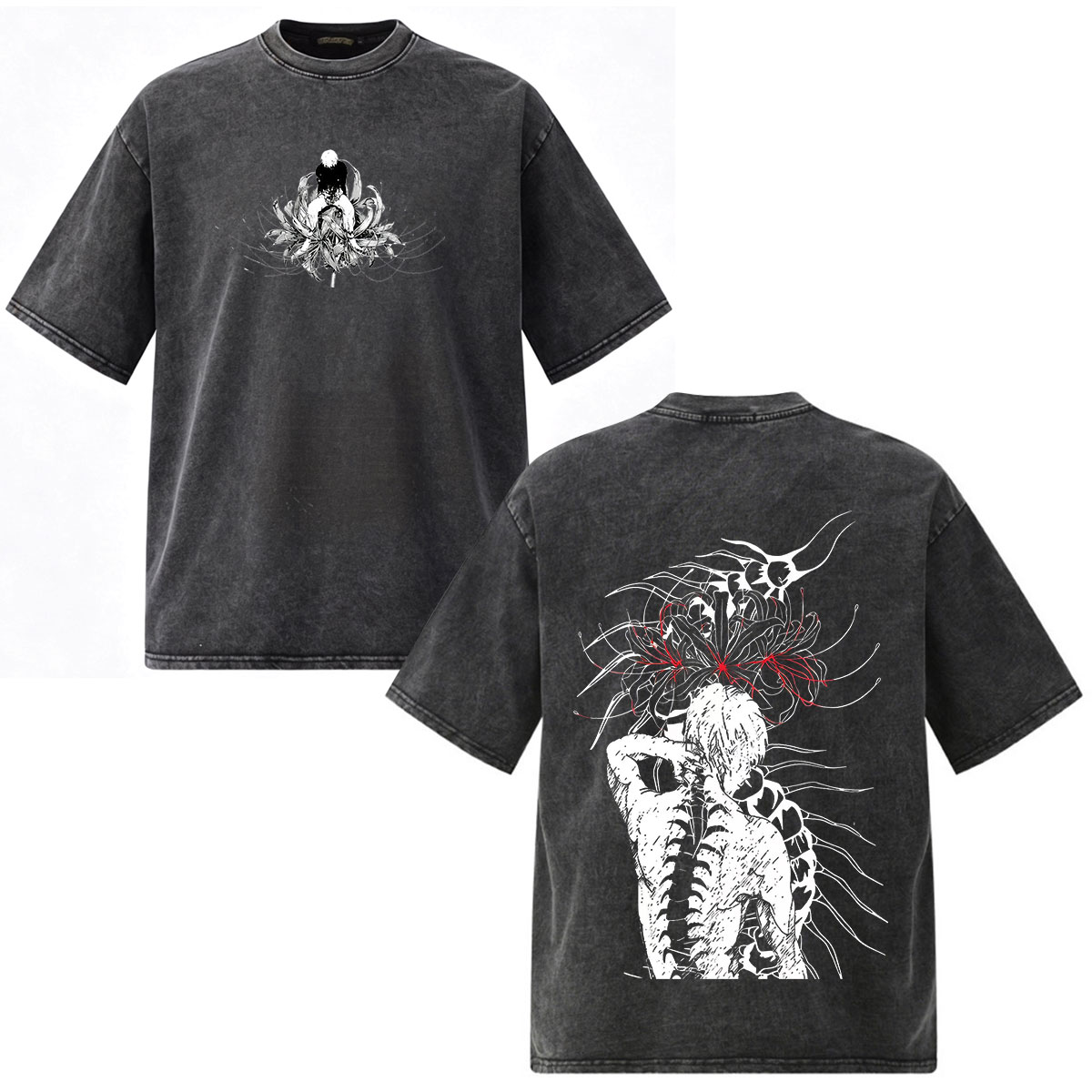 T-shirts vintage délavés Anime - Vintage Ken Fashion avis et prix