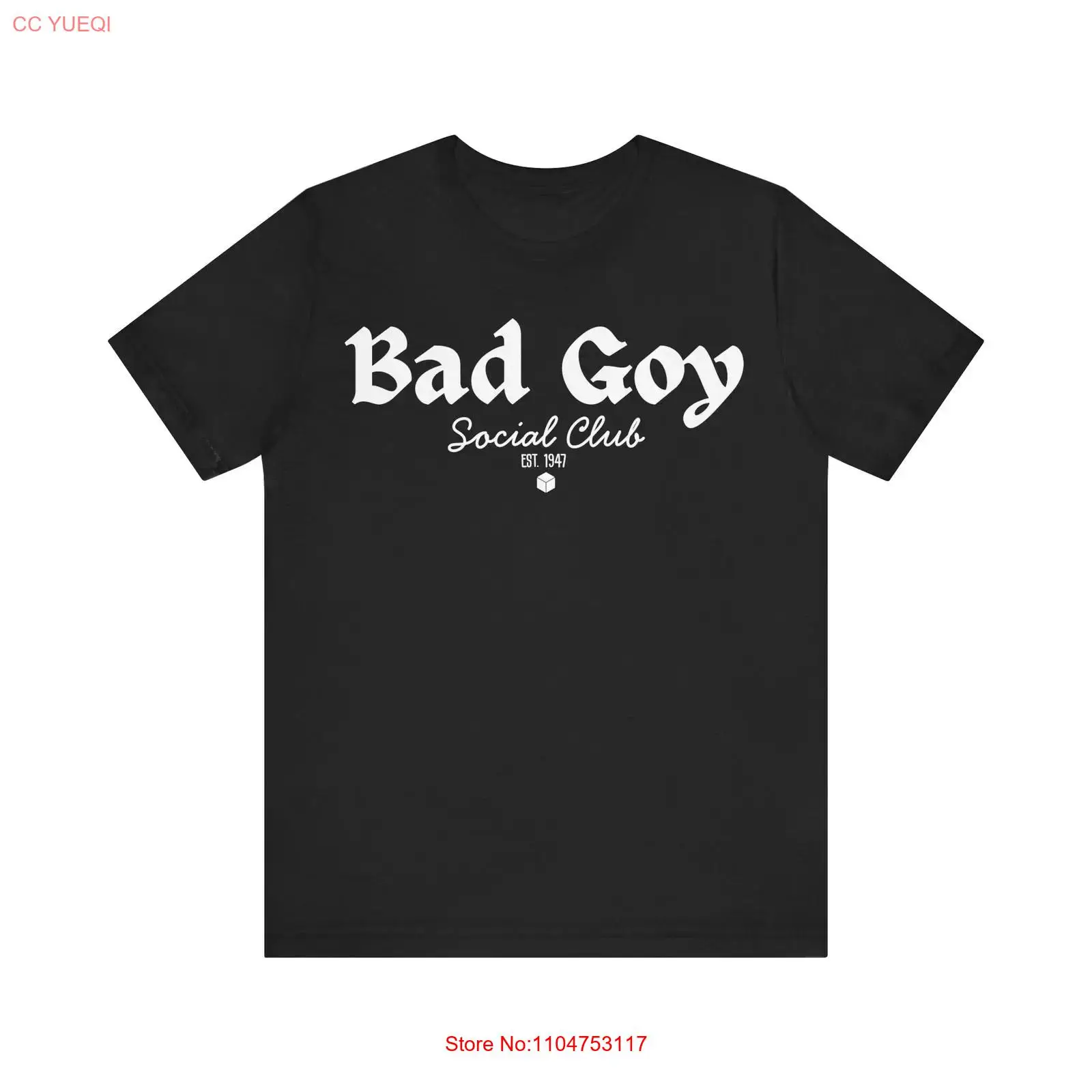T-shirt en coton Bad Goy Not Y - Vintage Fashion Club avis et prix