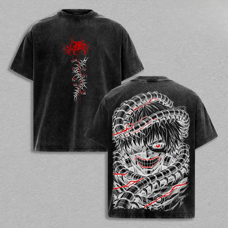 T-shirt rétro Manga Kaneki Ken - Vintage Ken Fashion avis et prix